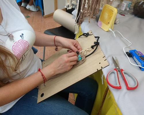 FotografoFoto cortesía Tissé:Su abuela le dio el talento que le inspiró para crear su emprendimiento.